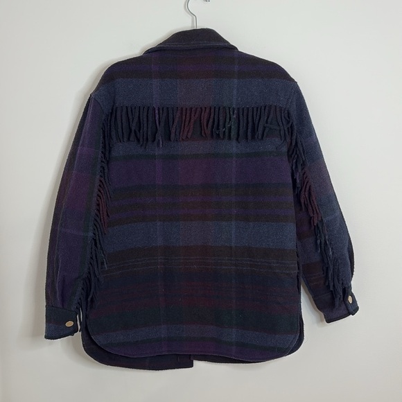 House of Harlow 1960 Oversized Western Fringed Jacket - Picture 8 of 11